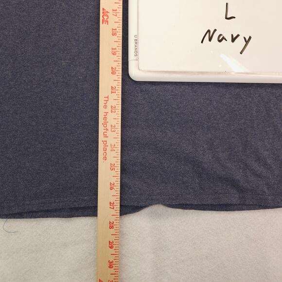 Corona Crew Neck Short Sleeve T Shirt Adult Mens Size Large L Navy Blue - Picture 8 of 9